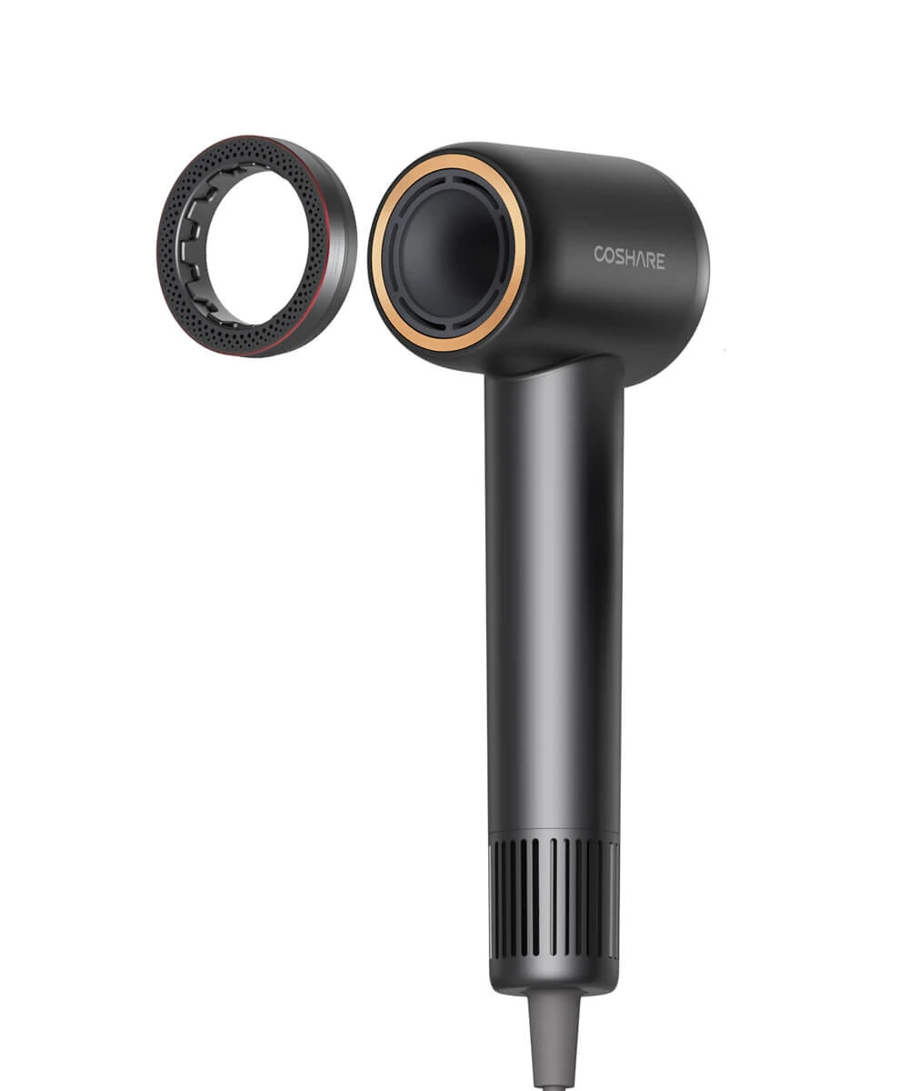 (image for) COSHARE HD10E High-Speed Hair Dryer 8 Billion Negative Ions 110,000 RPM Hair Dryer Lightweight Design EU Plug